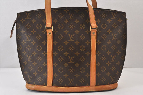 Authentic Louis Vuitton Monogram Babylone Shoulder Tote Bag M51102 LV 1446K