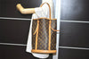 Authentic Louis Vuitton Monogram Bucket GM Shoulder Tote Bag M42236 LV 1447I