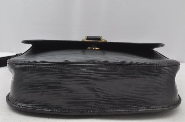 Auth Louis Vuitton Epi Saint Cloud GM Shoulder Cross Body Bag M52192 Black 1447J