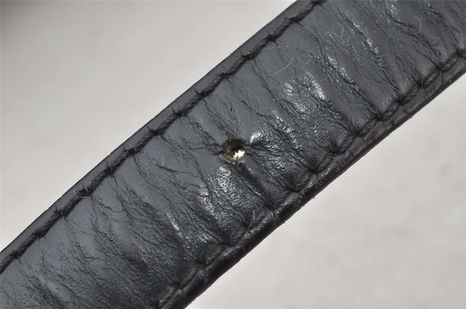 Auth Louis Vuitton Epi Saint Cloud GM Shoulder Cross Body Bag M52192 Black 1447J