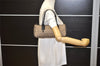 Authentic FENDI Zucchino Shoulder Hand Bag Purse Canvas Leather Brown 1449K