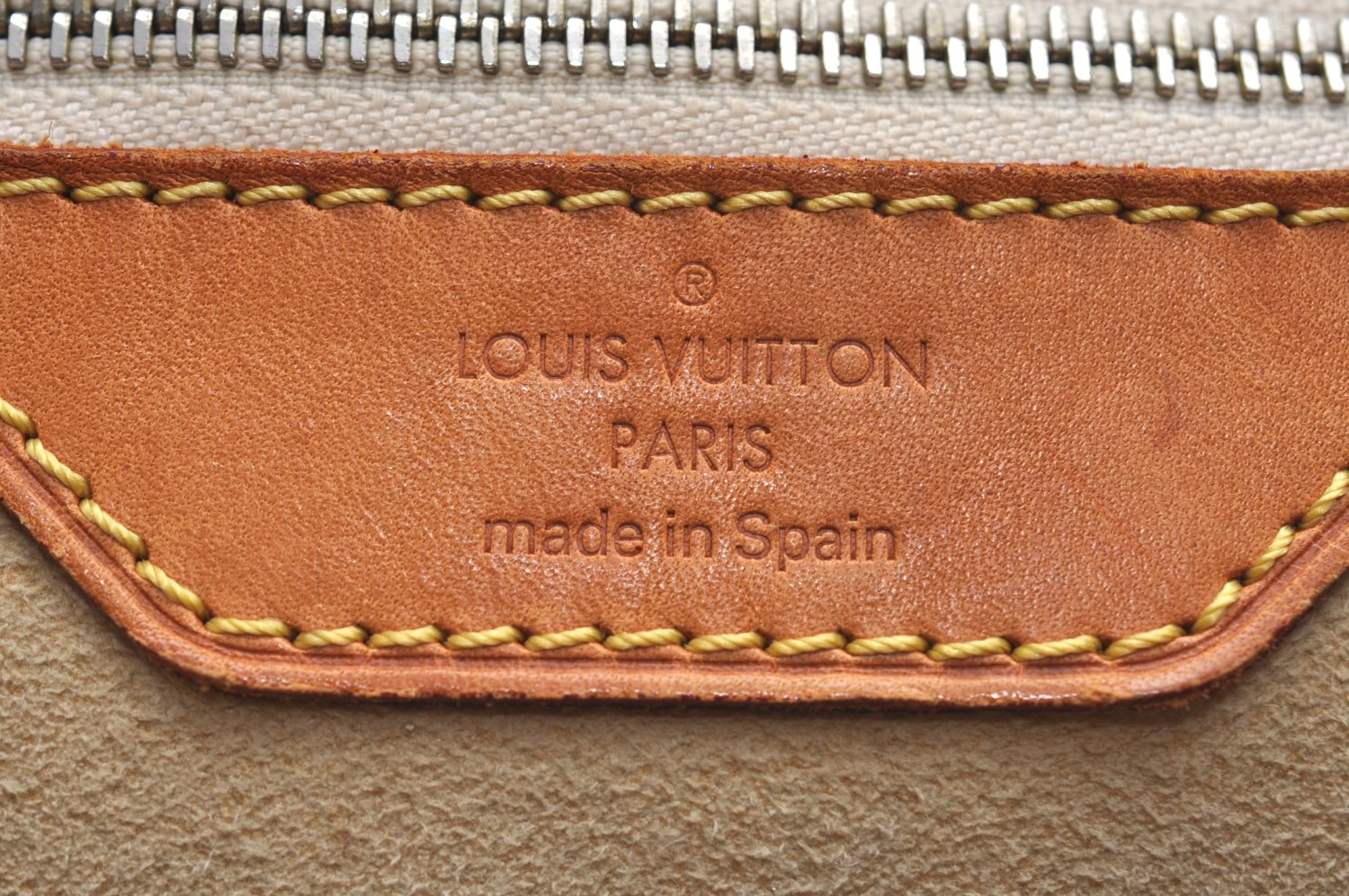 Authentic Louis Vuitton Damier Azur Hampstead MM N51206 Shoulder Tote Bag 1450H