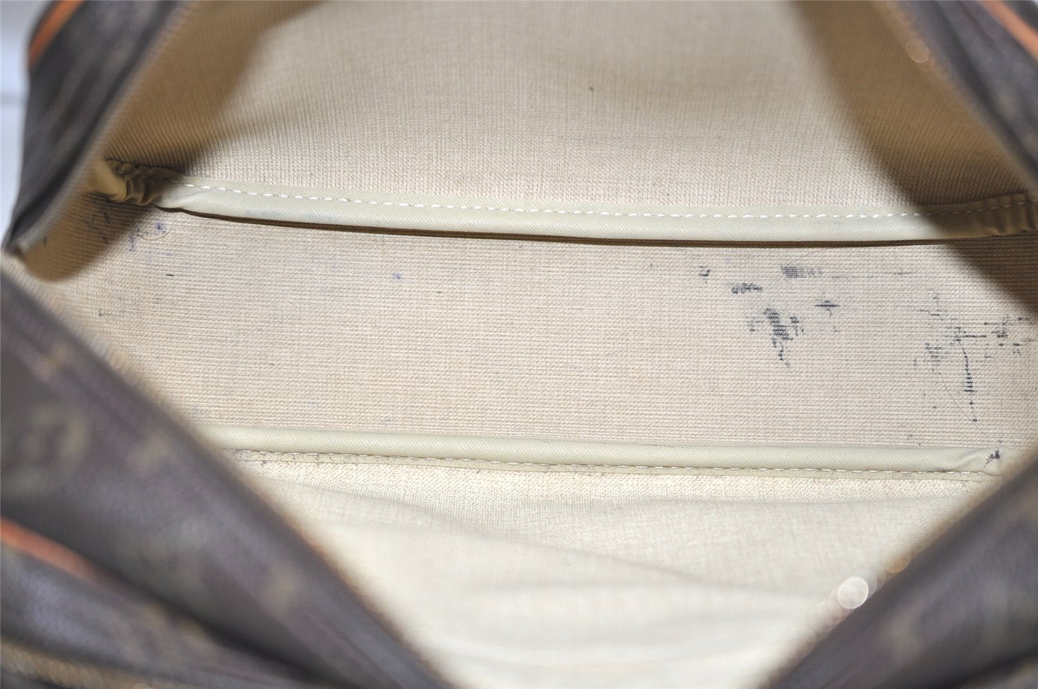 Authentic Louis Vuitton Monogram Reporter PM Shoulder Bag M45254 Junk 1450I