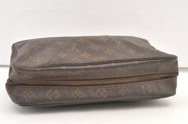 Auth Louis Vuitton Monogram Trousse Toilette 28 Clutch Bag M47522 Junk 1450K