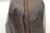Auth Louis Vuitton Monogram Trousse Toilette 28 Clutch Bag M47522 Junk 1450K