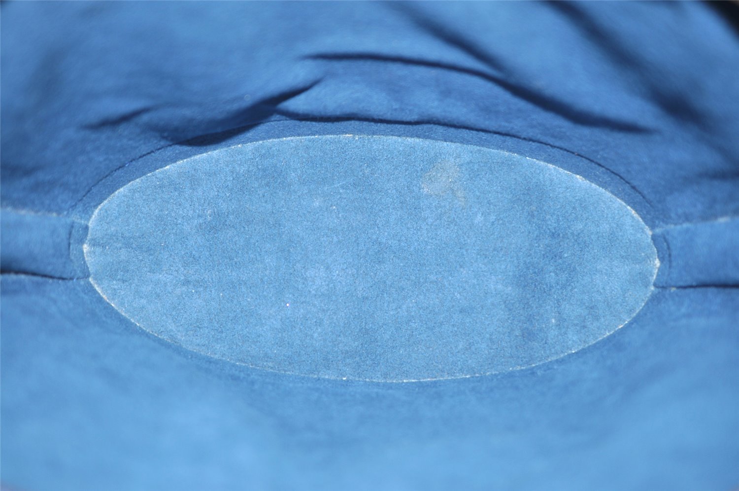 Authentic Louis Vuitton Epi Saint Jacques Hand Bag Blue M52275 LV 1451I