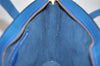 Authentic Louis Vuitton Epi Saint Jacques Hand Bag Blue M52275 LV 1451I
