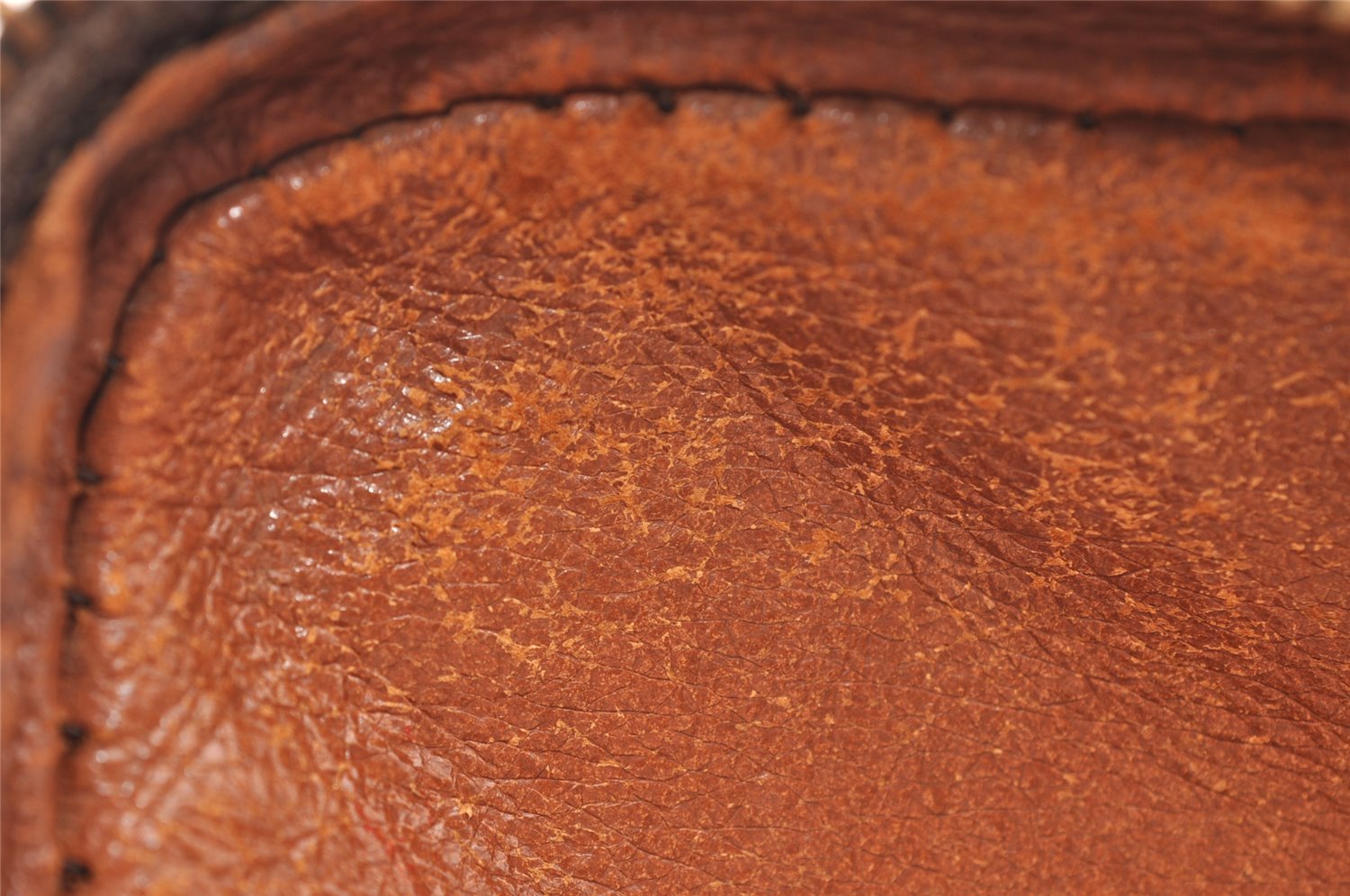 Authentic Louis Vuitton Monogram Danube Shoulder Cross Bag Old Model Junk 1452I