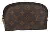 Authentic Louis Vuitton Monogram Pochette Cosmetic Pouch M47515 LV 1452J