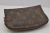 Authentic Louis Vuitton Monogram Pochette Cosmetic Pouch M47515 LV 1452J
