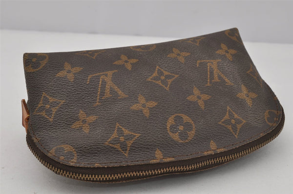 Authentic Louis Vuitton Monogram Pochette Cosmetic Pouch M47515 LV 1452J
