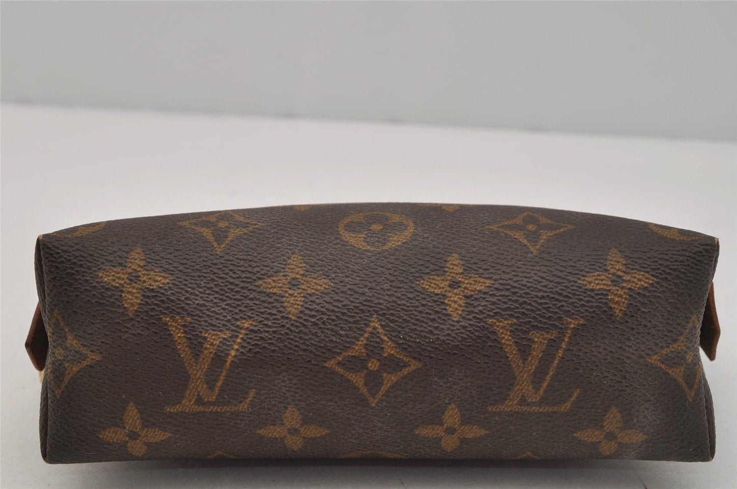 Authentic Louis Vuitton Monogram Pochette Cosmetic Pouch M47515 LV 1452J