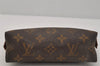 Authentic Louis Vuitton Monogram Pochette Cosmetic Pouch M47515 LV 1452J