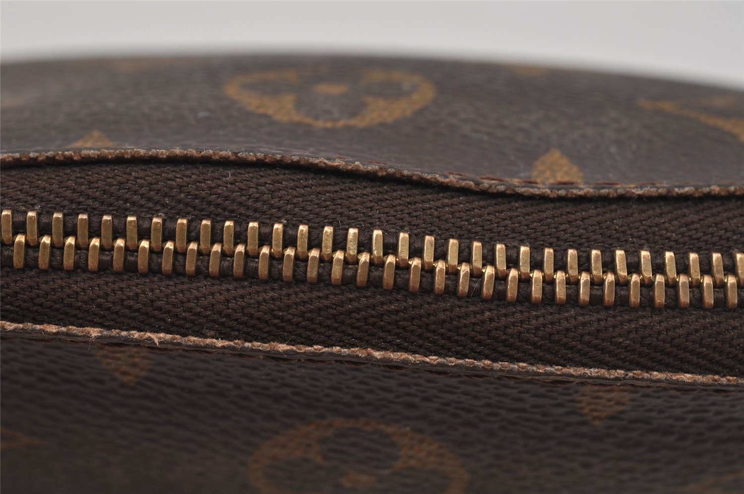 Authentic Louis Vuitton Monogram Pochette Cosmetic Pouch M47515 LV 1452J