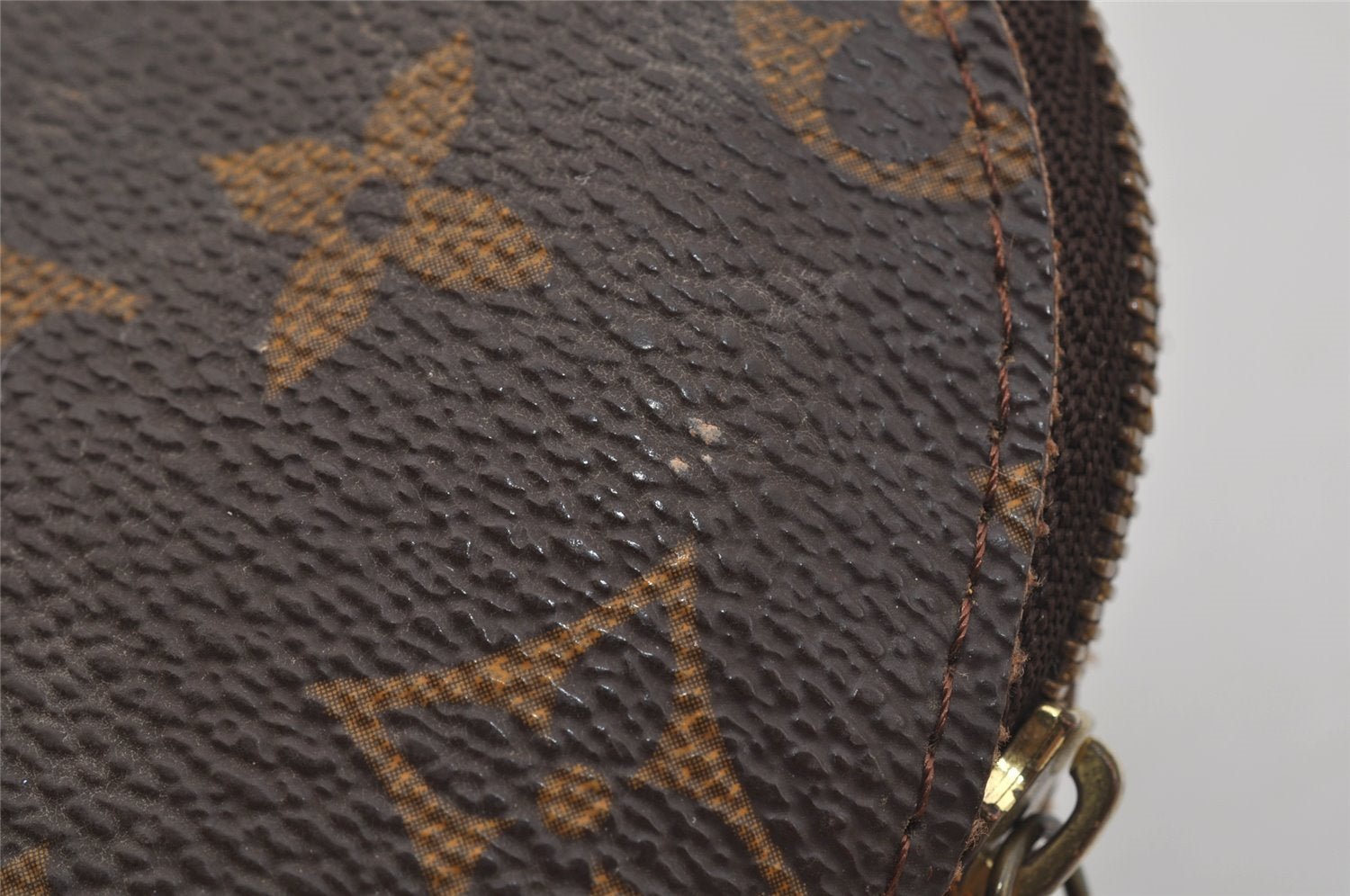 Authentic Louis Vuitton Monogram Pochette Cosmetic Pouch M47515 LV 1452J