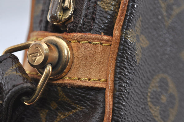 Authentic Louis Vuitton Monogram Marly Dragonne PM M51827 Clutch Hand Bag 1453I