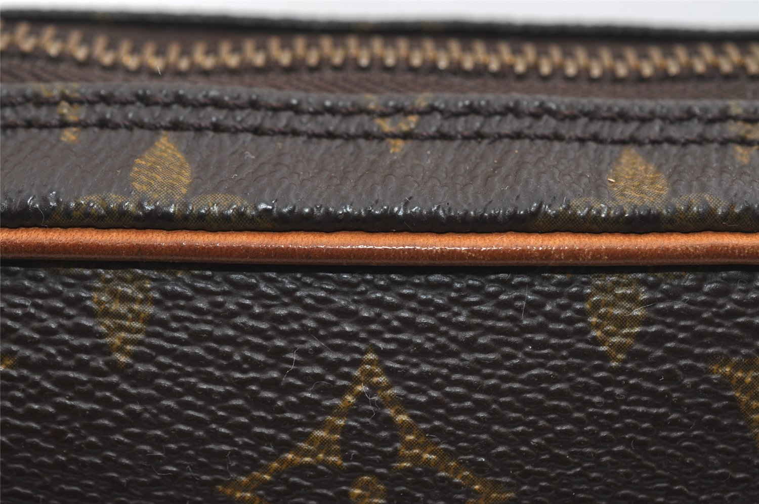 Authentic Louis Vuitton Monogram Marly Dragonne PM M51827 Clutch Hand Bag 1453I