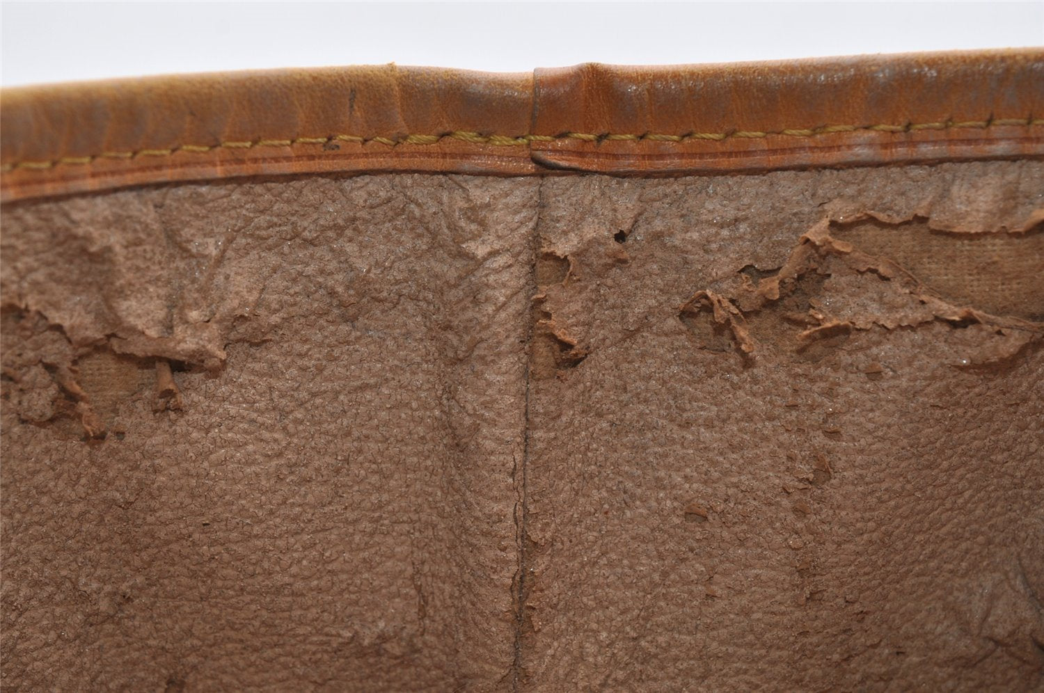 Authentic Louis Vuitton Monogram Bucket GM Shoulder Tote Bag M42236 Junk 1455I