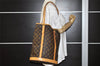Authentic Louis Vuitton Monogram Bucket GM Shoulder Tote Bag M42236 Junk 1455I