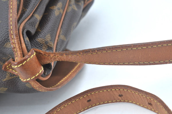 Authentic Louis Vuitton Monogram Saumur 30 Shoulder Cross Bag M42256 LV 1456I