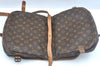 Authentic Louis Vuitton Monogram Saumur 30 Shoulder Cross Bag M42256 LV 1456I