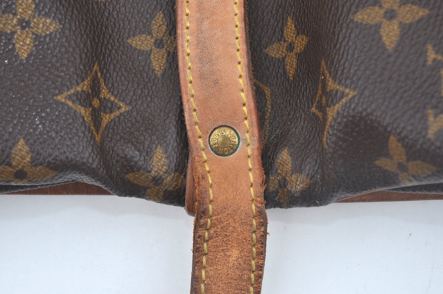 Authentic Louis Vuitton Monogram Saumur 30 Shoulder Cross Bag M42256 LV 1456I