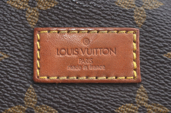Authentic Louis Vuitton Monogram Saumur 30 Shoulder Cross Bag M42256 LV 1456I