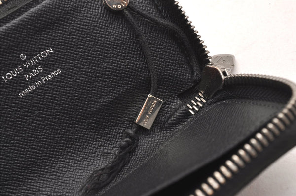 Authentic Louis Vuitton Damier Graphite Car Key Case M64410 LV 1456J