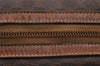 Authentic CELINE Macadam Blason Pattern Clutch Bag PVC Leather Brown Junk 1456K