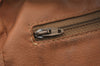 Authentic CELINE Macadam Blason Pattern Clutch Bag PVC Leather Brown Junk 1456K