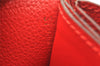Authentic Louis Vuitton Empreinte Portefeuille Clemence Wallet M60169 Red 1457J
