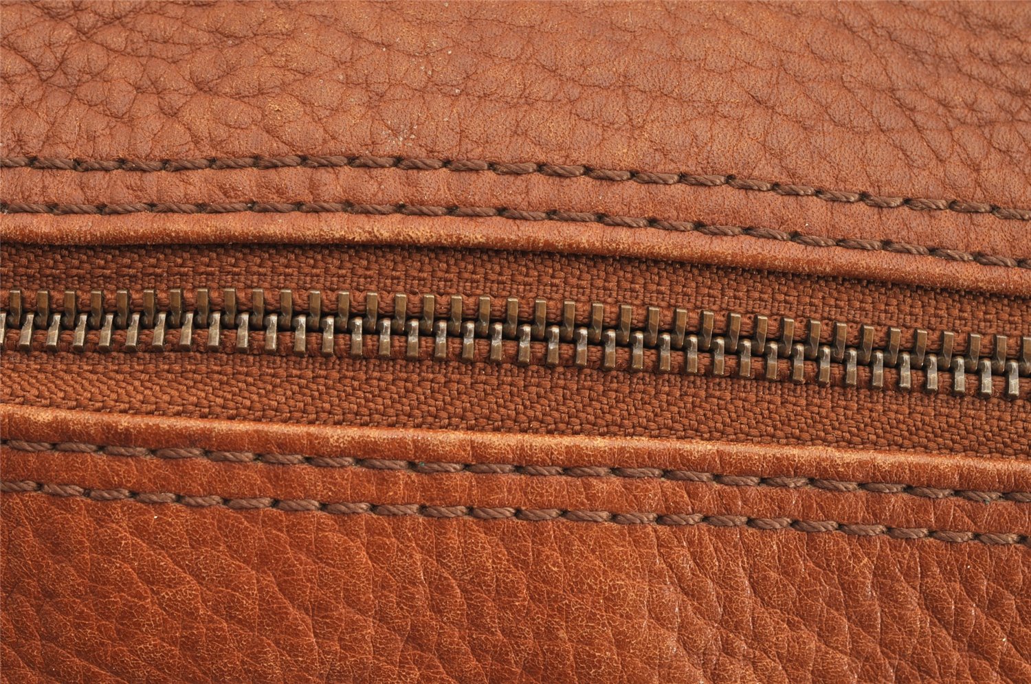 Authentic Burberrys Vintage Leather Hand Boston Bag Purse Brown 1457K