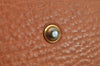 Authentic Burberrys Vintage Leather Hand Boston Bag Purse Brown 1457K