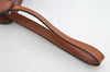 Authentic CELINE Macadam Blason Pattern Clutch Hand Bag PVC Leather Brown 1458K