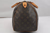 Authentic Louis Vuitton Monogram Speedy 35 Hand Boston Bag M41524 LV 1459K