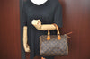 Authentic Louis Vuitton Monogram Speedy 25 Boston Hand Bag M41528 LV 1460I