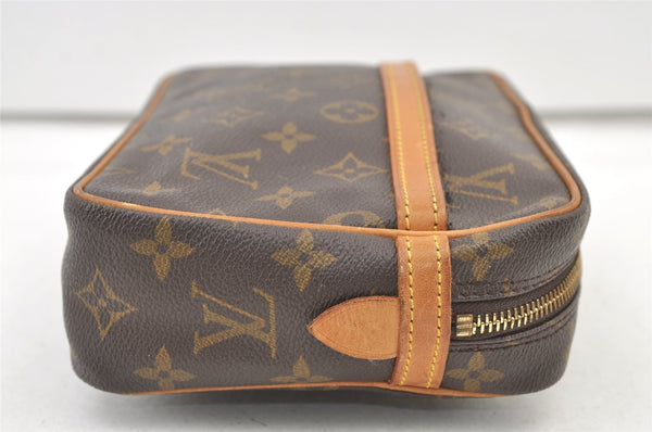 Authentic Louis Vuitton Monogram Compiegne 23 Clutch Hand Bag M51847 LV 1460K
