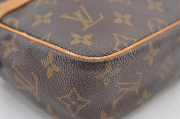Authentic Louis Vuitton Monogram Compiegne 23 Clutch Hand Bag M51847 LV 1460K