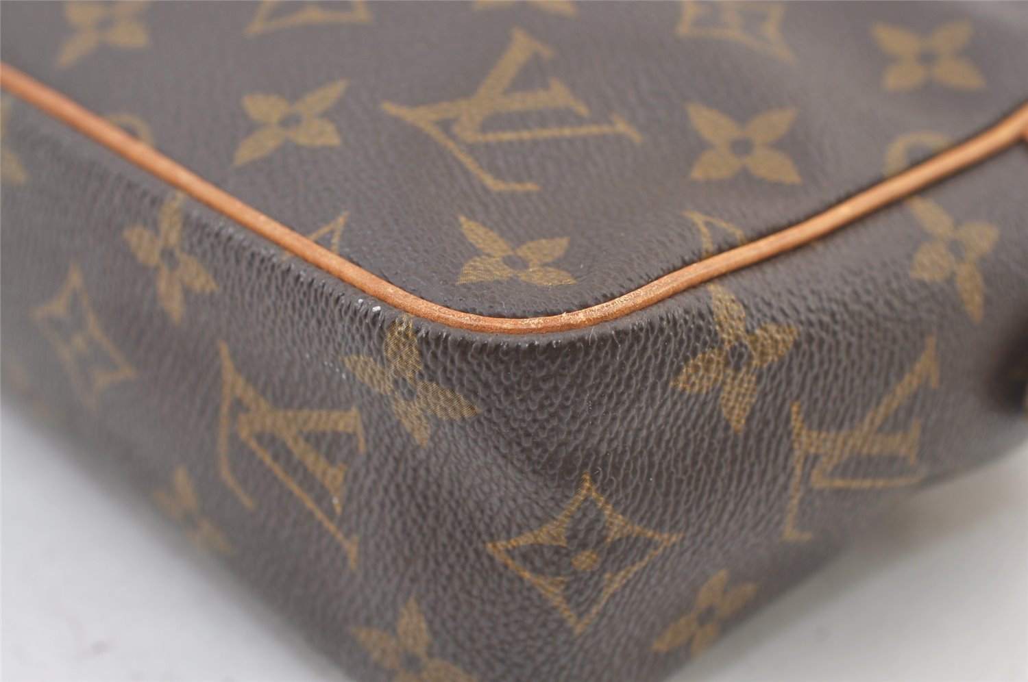 Authentic Louis Vuitton Monogram Compiegne 23 Clutch Hand Bag M51847 LV 1460K