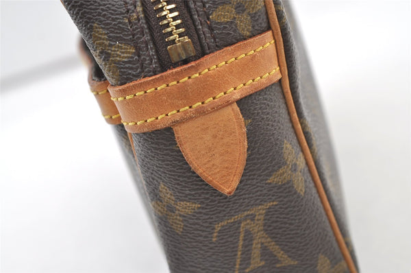 Authentic Louis Vuitton Monogram Compiegne 23 Clutch Hand Bag M51847 LV 1460K