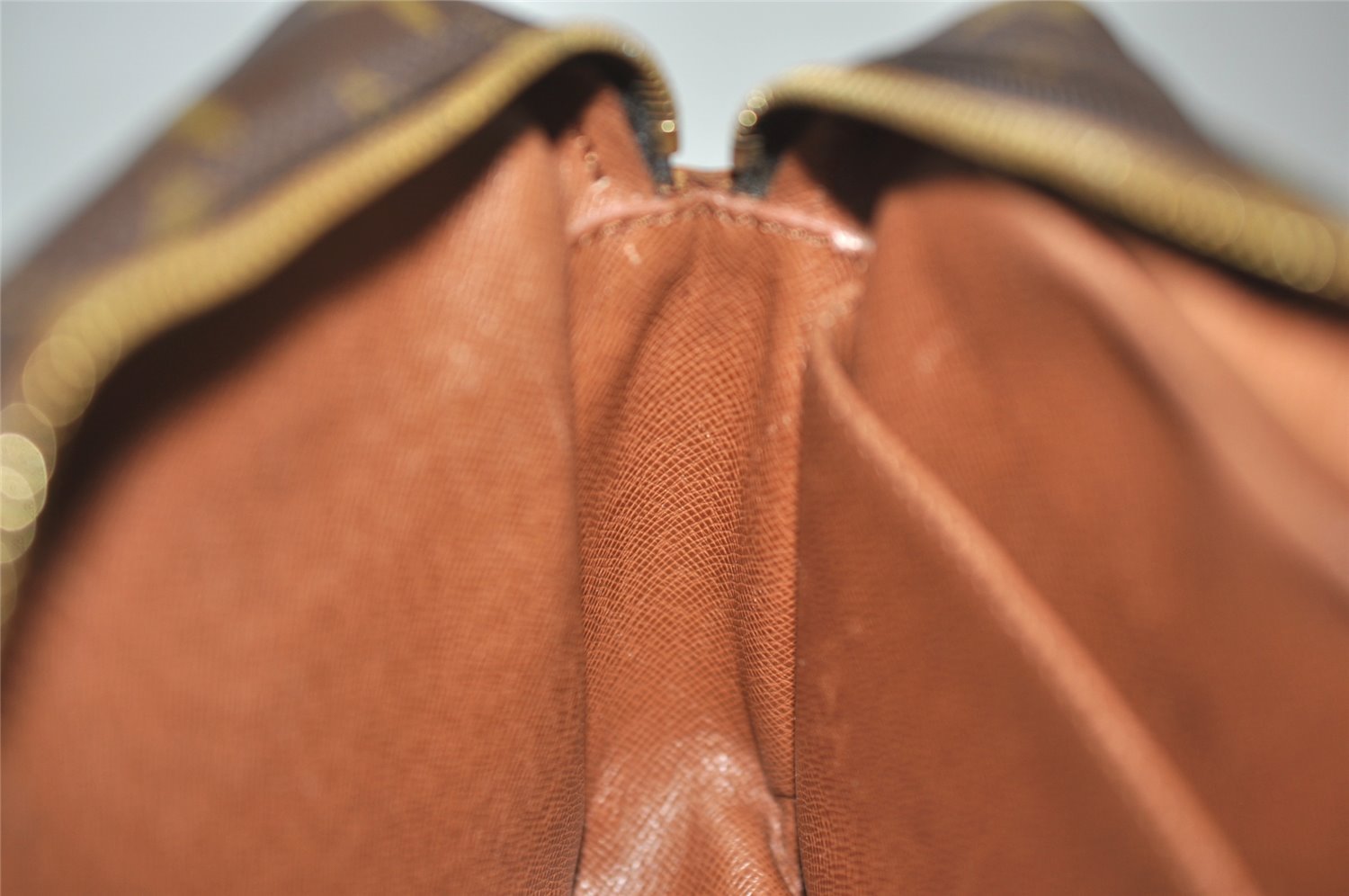 Authentic Louis Vuitton Monogram Compiegne 23 Clutch Hand Bag M51847 LV 1460K