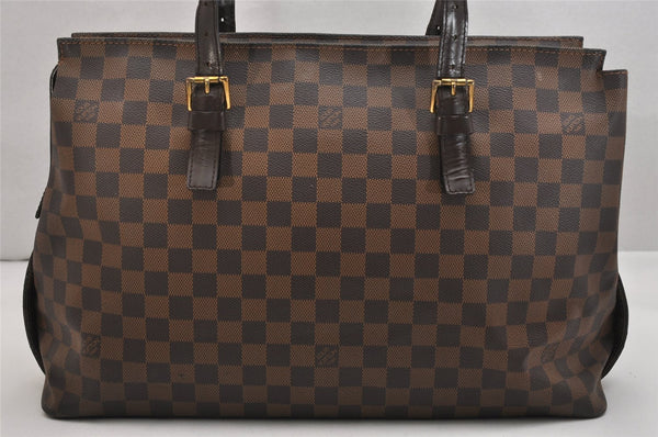 Authentic Louis Vuitton Damier Chelsea Shoulder Tote Bag N51119 LV 1461K