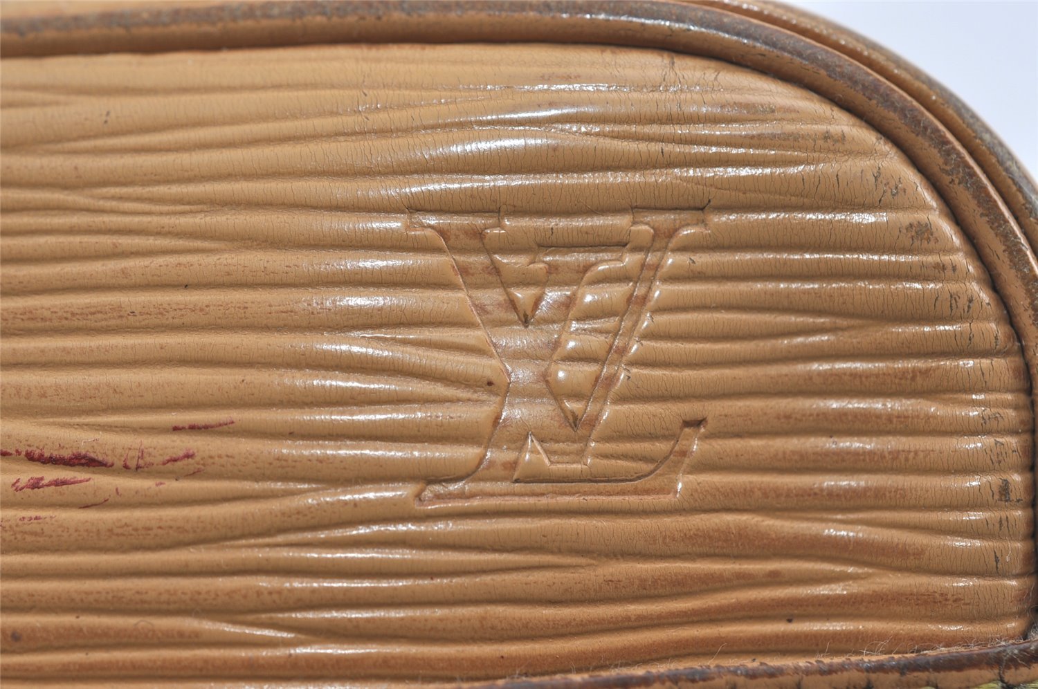 Authentic Louis Vuitton Epi Trocadero 24 Shoulder Cross Bag M52316 Beige 1462I