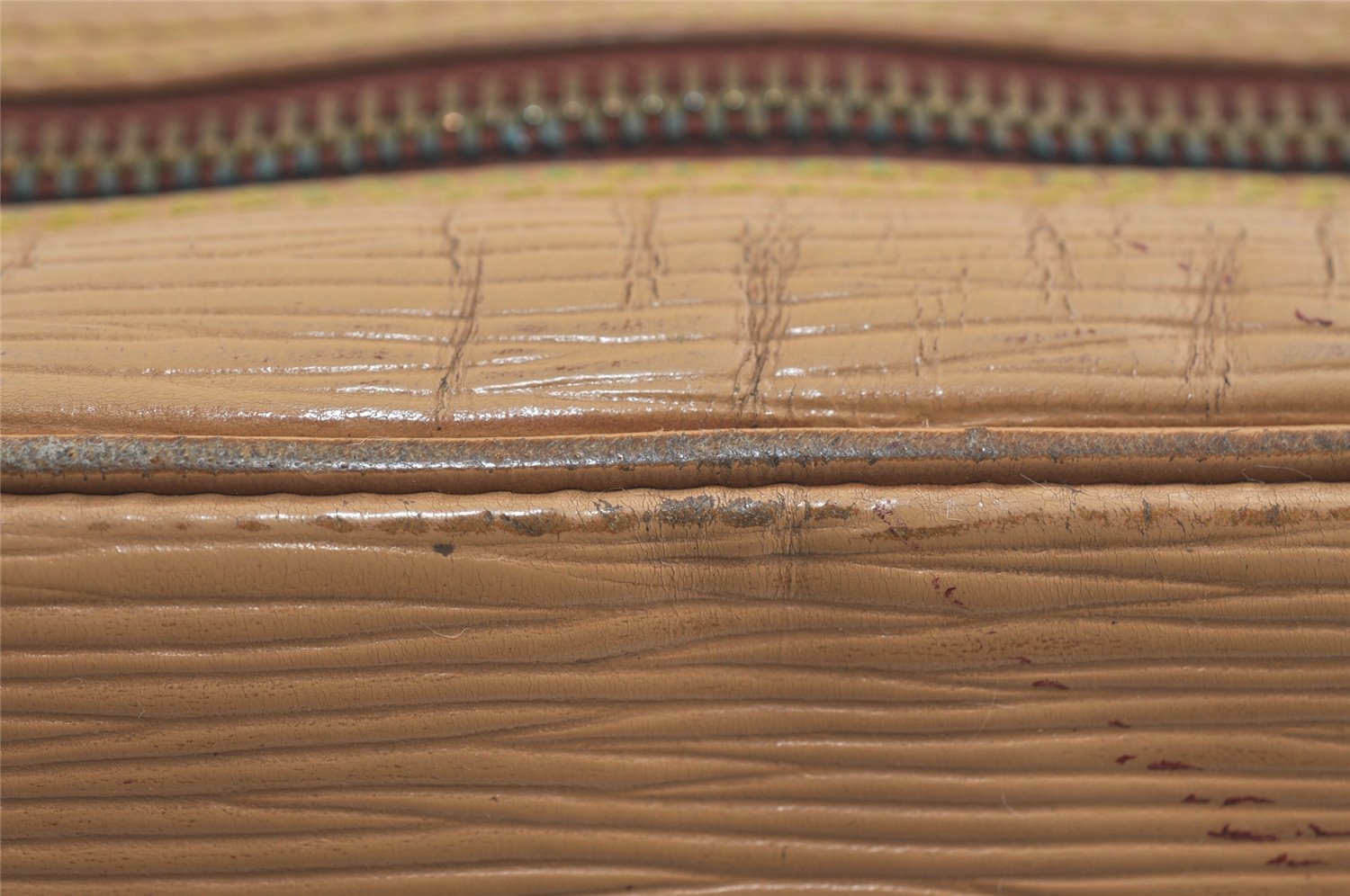 Authentic Louis Vuitton Epi Trocadero 24 Shoulder Cross Bag M52316 Beige 1462I