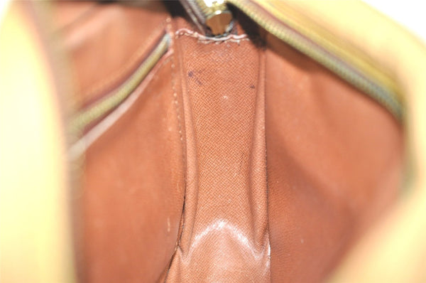 Authentic Louis Vuitton Epi Trocadero 24 Shoulder Cross Bag M52316 Beige 1462I