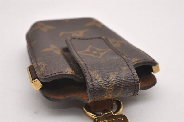 Authentic Louis Vuitton Monogram Etui TelePhone International PM M63064 LV 1463J