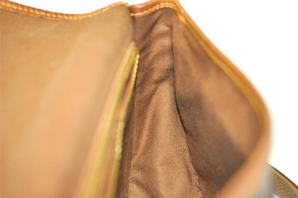 Authentic Louis Vuitton Monogram Sologne Shoulder Cross Body Bag M42250 LV 1464I