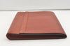Authentic Louis Vuitton Epi Pochette Enveloppe Document Case M52583 Brown 1465J