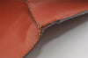 Authentic Louis Vuitton Epi Pochette Enveloppe Document Case M52583 Brown 1465J