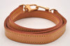 Authentic Louis Vuitton Leather Shoulder Strap Beige 39.6" LV 1466J